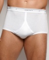 These classic full-rise briefs from Jockey keep you comfortable and collected all day long.