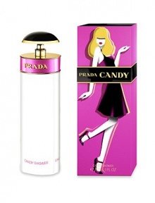 Prada Candy is instantly seductive - pure pleasure wrapped in impulsive charm. In an explosion of shocking pink and gold, Prada Candy takes us on a walk on the wild side, showing us a new facet of Prada femininity where more is more and excess is everything. Magnified by white musk, noble benzoin comes together with a modern caramel accord to give the fragrance a truly unique signature. This rich, moisturizing shower gel gently nourishes the skin leaving it radiant and energized. 5 oz. 