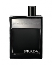 A captivating new scent for men, Amber pour Homme Intense Eau de Toilette re-awakens the core elegance of the original Prada Amber pour Homme.An intense new chapter in Prada's amber family of fragrances, with a hypnotic and uncompromising fix for aficionados of this heritage accord. A pared-back roster of exceptional-quality raw ingredients blended with modern elegance, in a search for the true heart of amber.Notes: bergamot, patchouli, cistus labdanum, tonka bean, vanilla, geranium, orange blossom, myrrh, vetiver, musk, leather, sandalwood, amber, saffron.