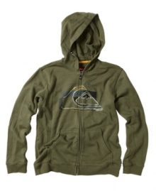 Brighten up his casual style with this hoodies with glow-in-the dark graphics from Quiksilver.