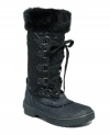 Winter is no reason to put your fashion sense aside. Stay glam, warm and on your toes with the Squirt boots by Baby Phat.