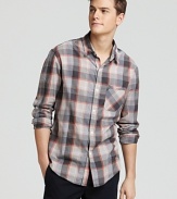 Riviera Club T-Master Plaid Sport Shirt - Classic Fit