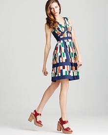 Quotation: Plenty by Tracy Reese Dress - Silk Print Applique Frock