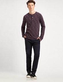 A new spin on the favorite henley shirt in brilliant cotton jersey. Henley placketCottonMachine washImported