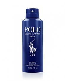 Introducing the World of Polo body spray collection, designed for the guy on the go. A new way to wear your favorite polo fragrance, use it all-over and everyday for a light and refreshing fragrance experience.