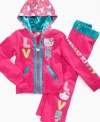 She'll love wearing this adorable hoodie by Hello Kitty.