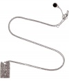 Equal parts edgy and cute, Marc by Marc Jacobs bulldog necklace is a fun way to wear the brands iconic attitude - Crystal embellished bulldog dog tag, lobster claw closure, adjustable length, crystal charm - Pair with Downtown cool separates and statement accessories