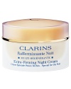 Extra-Firming Night Cream - Special for Dry Skin. The ultimate nighttime treatment that enhances and prolongs skin's beauty and youthful-looking appearance. Lifts facial features with an ultimate, renewing, scientifically advanced nighttime treatment that helps smooth wrinkles while firming skin for a more youthful-looking appearance upon waking.