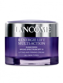 With time, alterations in the skin's structure can affect firmness causing the skin to lose its youthful quality. A visible improvement in skin tightening helps restore skin's youthful look. Rénergie Lift Multi-Action features Multi-Tension technology, designed to target skin layers. In 4 weeks, the skin appears younger and firmer. It feels tightened, as if lifted. All facial zones appear visibly rejuvenated. *Based on 4 ingredients tested separately in-vitro.