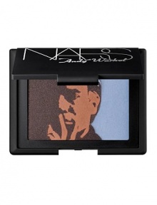 Portrait of the artist as a perfect palette. NARS celebrates Andy Warhol's legendary painting, Self Portrait 1967, with three ranges of eyeshadow palettes, each printed with a classic Warhol philosophy. Self Portrait 3 includes: Dark brown with shimmer overspray, rose pink and heather blue. Made in Italy. 