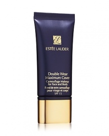 12-hour staying power. Soothing, natural-looking, liquid-creme makeup for concealing all skin imperfections, including surgical and acne scars, birthmarks, sun spots and varicose veins. Helps protect with SPF 15. Suitable for post-surgery use as directed by your physician. Developed and tested in collaboration with surgeons and dermatologists.