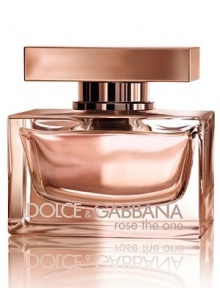 A new female fragrance from Dolce & Gabbana which captures the inherent femininity and timeless heritage of the Italian luxury fashion brand. The Rose the One woman signals contemporary elegance and luxury. Her refined sense of style is instinctive and classic. 