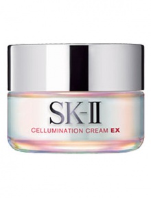 Cellumination Cream EX is designed to refine and illuminate skin from the cellular level. It complements Cellumination EX Essence by acting as a moisturizer to increase skin hydration. The cream is proven to deliver a greater amount of active penetration just after four hours of application, and delivers defined aura at a close range of 20cm, in just four weeks. 1.7 oz.