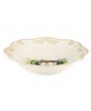 Lenox combines the vintage style of Butler's Pantry dinnerware with a quaint Italian landscape in the utterly charming Tuscan Sun accent bowl. An elegant classic for casual dining with a raised leaf design and fluted edge in creamy shades of ivory. Qualifies for Rebate