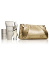 This set includes your favorite travel-size essentials. Donna Karan Cashmere Mist eau de parfum spray 1.7 oz., body lotion 2.5 oz., mini deodorant/anti-perspirant 1.0 oz. and chic cosmetic bag.