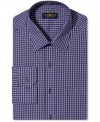 This Club Room checkered shirt will add style to work week wardrobe.