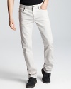 Burberry London Steadman Jeans in Dusty White