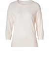 Finish your look on a sweet note with Marc by Marc Jacobs textural dot knit pullover - Round neckline, raglan 3/4 sleeves, fine ribbed trim - Loosely fitted - Wear with figure-hugging separates and statement chunky jewelry