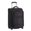 Avoid the hassle, wait and cost of checking luggage with this lightweight trolley. It meets carry-on standards yet expands for extra packing capacity. It's constructed of Ny-tec material backed with a vapor barrier and a fully integrated lightweight memory frame for structure and strength. The extralong locking trolley handle operates with the single touch of a button.