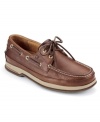 Classic and comfortable, these timeless boat shoes make a great addition to your warm weather wardrobe.