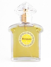 Japanese for mystery, Mitsouko is a combination of softness and spice, beautifully blending top notes of Italian bergamot with hints of rose and jasmine on a woodsy base of spices and subtle fruit accents. 