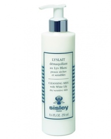 A healthy skin, clear of all impurities from the first application. A creamy cleansing emulsion that dissolves all make-up, including long lasting and maintains the balance of dry and delicate skin. Thanks to its texture, both rich and perfectly fluid, Lyslait gives an immediate feeling of comfort and well-being to dry and sensitive skins, without leaving any feeling of oiliness. From the first application : - Skin is make-up free (for 98%* of women) - Skin is glowing (95%*) - Skin is refreshed (95%*), supple (99%*) and soft (98%*) - Dry, very dry and sensitive skins feel comfortable (96%*) and soothed (97%*) Excellent tolerance confirmed under dermatological and ophtalmological supervision:- Does neither irritate the face (for 100%* of women) - Nor the eyes (97%* of women)