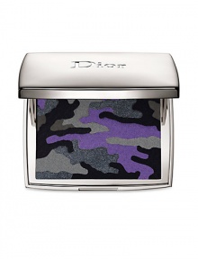 EXCLUSIVELY AT SAKS. In partnership with renowned Artist Anselm Reyle, Dior presents a Limited Edition hand-pressed eye shadow palette, featuring an artistic camouflage pattern, in a striking mix of 5 shimmering and matte shades of grey, purple, black and silver. A true collector's piece for divas, beauty junkies and art aficionados, this palette is housed in a luxurious black gift box.