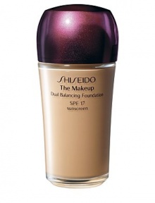 A long-lasting, oil-free liquid foundation that responds to skin's specific needs. Increases moisture in dry areas and minimizes shine for a semi-matte finish and medium coverage. Formulated with Optimal Balance Network to promote ideal moisture levels in skin's dry areas. Contains Prismatic Nano-Powder to increase luminosity and conceal pores. Glides on smoothly and stays crease-free.