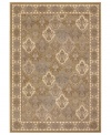 Soft, muted colors collect to create an intricately crafted Persian-inspired design in this Sedhan area rug from Couristan. Wilton-loomed of Couristan's own Courtron™ ultra-fine polypropylene to give this rug a thick pile, soft finish and ultimate durability.