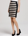 10 Crosby Derek Lam Pencil Skirt - Striped