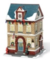 Build the town straight out of A Christmas Story with this classic police station building, where Ralphie rivals Scut Farkus and Grover Dill most likely spent a lot of their time. The winter accents and cheery decorations give this building small-town charm with big personality.