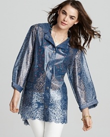 Free People Jacket - Lacy Raincoat