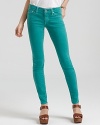 AG Adriano Goldschmied Jeans - Exclusive Cozy Twill Stilt Legging Jeans in Pigment Fresh Green