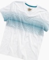 Too-cool style. This breezy v-neck tee from Epic Threads refreshes his look.