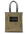 Pay tribute to the pioneer of the real deal. Remember Filene's? Home to the greatest bargain basement of all time, housing everything from high-end fashion to housewares. Now you can own a piece of time with this fun, logo lunch tote, a striped nod to the great name and a smart solution to taking lunch on the go.