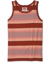 Stripe it up this summer with a hot-weather staple: a sleeveless tank from Levi's.