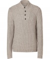 With its timeless classic henley styling and cool textural knit, Rag & Bones pullover is a timeless-modern must-have for casual looks - Flat knit neckline and buttoned top, long sleeves, contrast ribbed trim - Contemporary slim fit - Wear with tees and jeans, or over button-downs and slim cut trousers