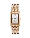 With pretty polish and elegance, kate spade new york's bracelet watch keeps you on schedule in spades.