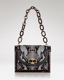 Tory Burch Shoulder Bag - Calf Hair Resin Frame