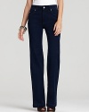 An elevated take on basic denim, these dark-hued MiH trouser jeans deliver major sophistication.