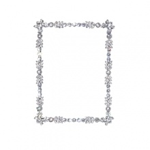 Rich in vintage appeal, this scintillating piece features hand-set Swarovski crystal detailing.