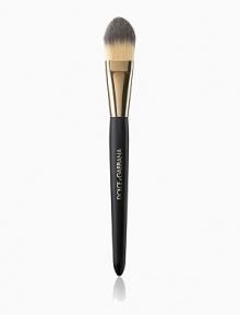 EXCLUSIVELY AT SAKS. From the gold monogrammed black handles with their gilded ferrules, to the precision shaped bristles crafted in natural hair, this elegantly balanced brush puts supreme artistry into the hands of the user with a sensual feel and the touch of luxury that each brings to the skin. 