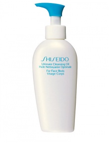 A rinse-off oil-based cleanser especially formulated for quick and easy removal of long-wearing foundation and water-resistant sunscreen. Feels light and silky, and protects skin's natural moisture as it works. Developed with a Shiseido-exclusive formulation to deep-cleanse with unparalled mildness. Applies easily and rinses away quickly, leaving no sensation of stickiness.