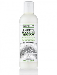 A restorative and protective shampoo for thinning hair. Combines a unique thickening technology with a blend of naturally derived proteins, antioxidants and Omega-6. Refreshing extracts to reinforce fragile hair and improve the look and feel of hair mass and scalp coverage. 8.4 OZ. 