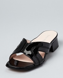 Taryn Rose Slides - Olympia Low Heel