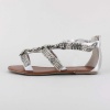 Legend Footwear Tanaya Chain Weave Sandal