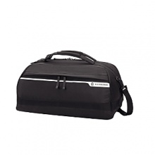 The Victorinox duffel makes the most of your carry on space. Center-zip for easy access to spacious main compartment featuring hanging mesh zip pocket for small items. Dual side zip pockets provide quick access to travel documents and more. YKK Racquet Coil zippers provide superior strength.