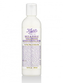 Our lightweight conditioning rinse is infused with a blend of naturally-derived proteins and Pure Honey to revive and add body to thin and lifeless hair. Kiehl's chemists have utilized the latest in haircare science, a volumizing complex that coats hair to impart a healthy, thicker appearance and vitality and combined it with the long relied upon benefits of Rice and Wheat Proteins to create fullness and body withoutstripping hair of natural lipids.