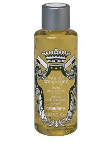 A body care formula imparting unrivaled feelings of comfort and well-being. This Bath Oil, fragranced with the notes of Eau de Campagne, contains botanical extracts (St. John's Wort, Calendula and Hawthorn) with soothing and softening properties. It pleasantly fragrances the body, smoothes and softens the skin, helps ease tension and promote relaxation. 4.2 oz. 