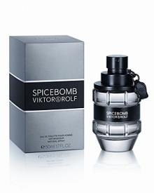 Infusing the codes of masculine perfumery with dynamite, Viktor & Rolf Spicebomb is an explosive cocktail of virility, transforming you into a powerful, intense and daring man.